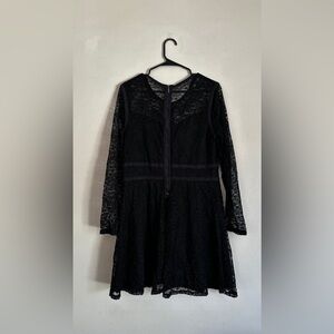 Xhilaration XXL Black Lace Dress